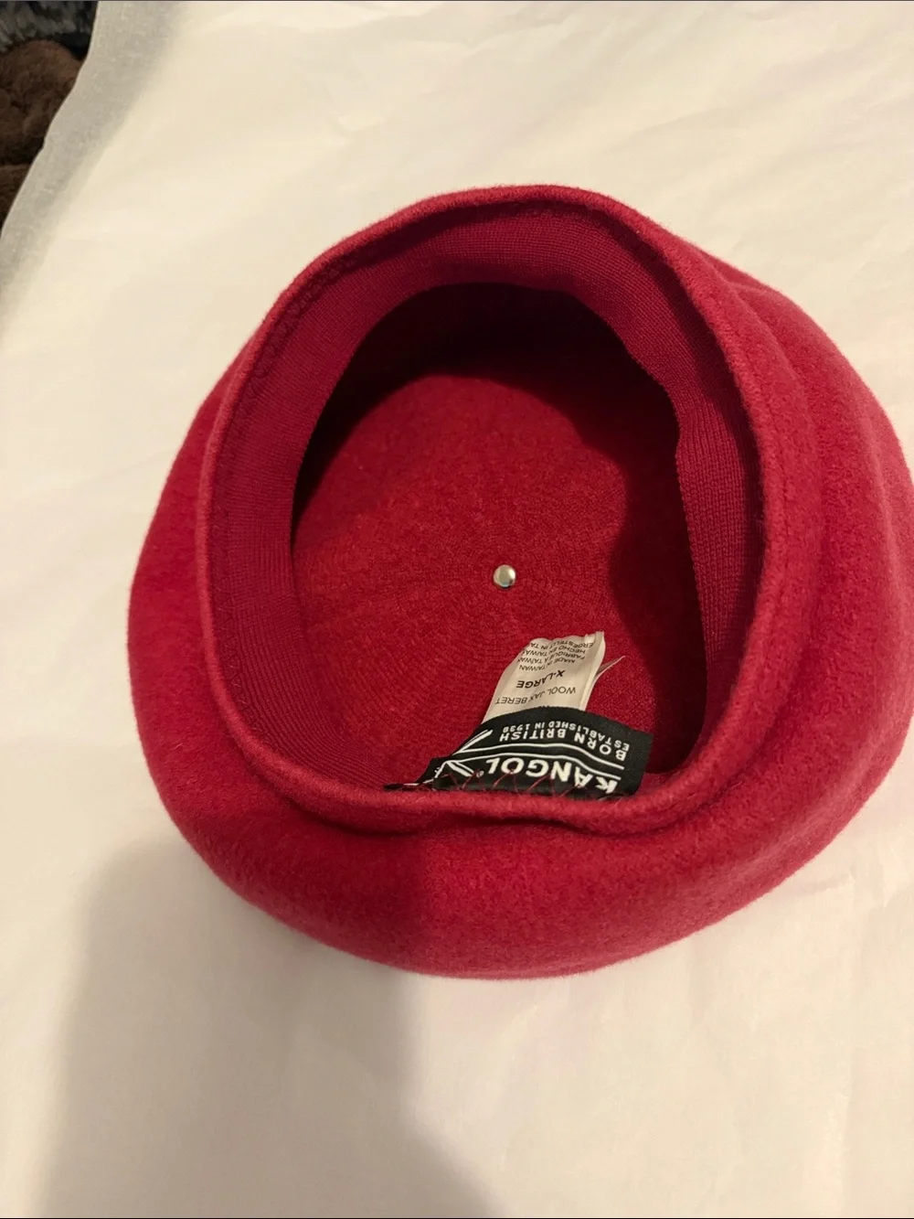 Kangol Women's pink Wool Beret
